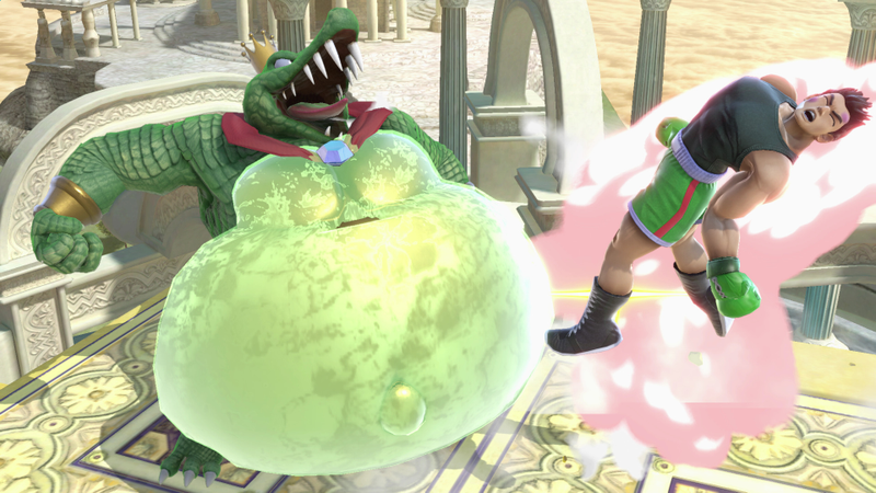Illustration for article titled Smash Ultimate's Big Boys Finally Kick Butt